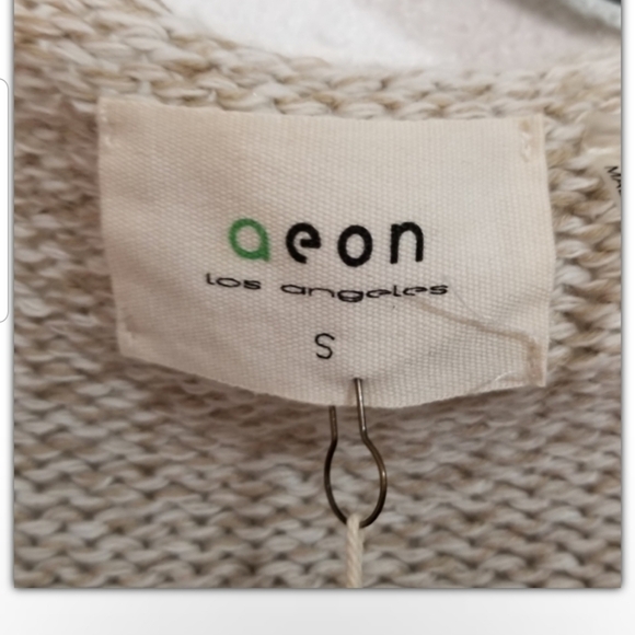 NWT AEON pull over wrap style sweater size small - Picture 4 of 6